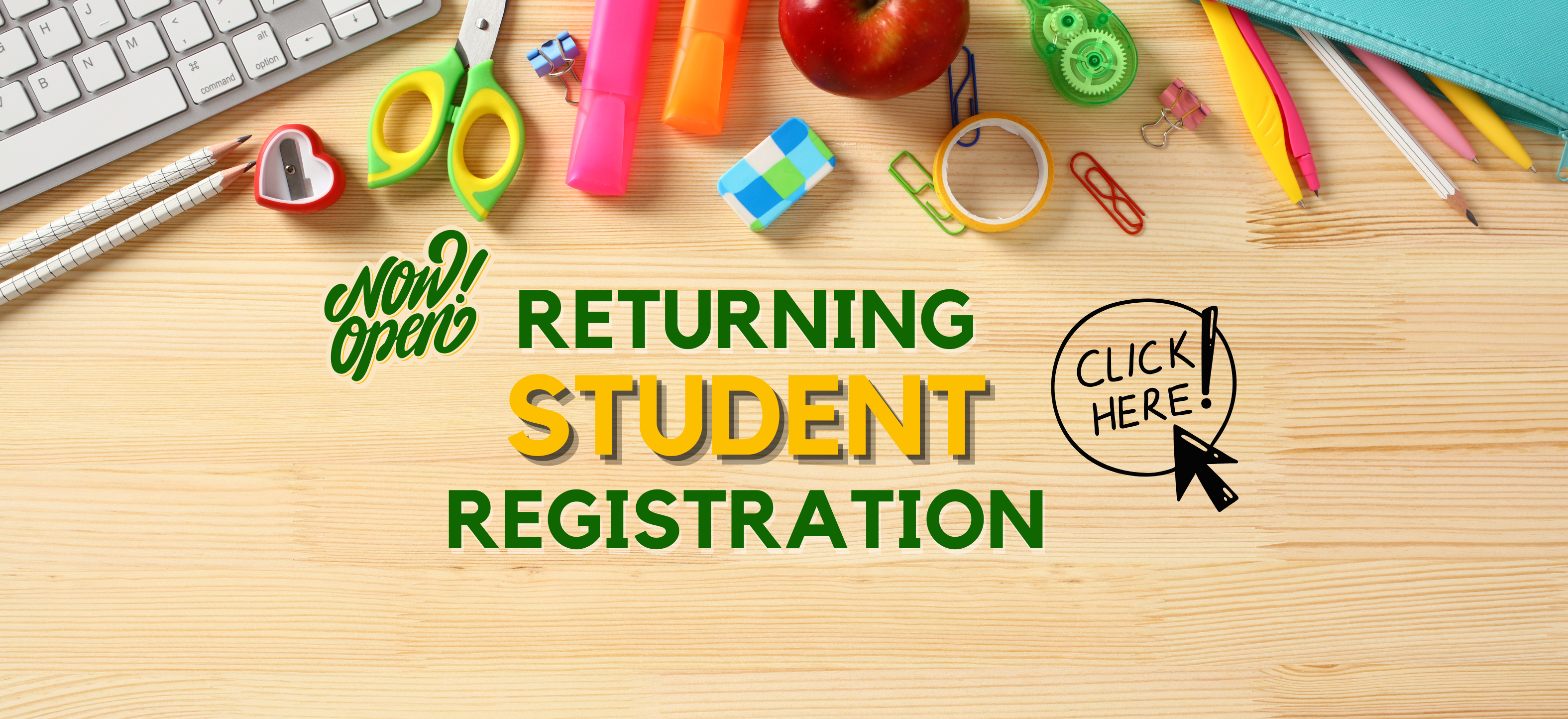 Student Registration - Returning Students Only